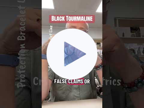 BLACK TOURMALINE, Protection Bracelets (#crystalconcentrics #blacktourmaline #bracelets)