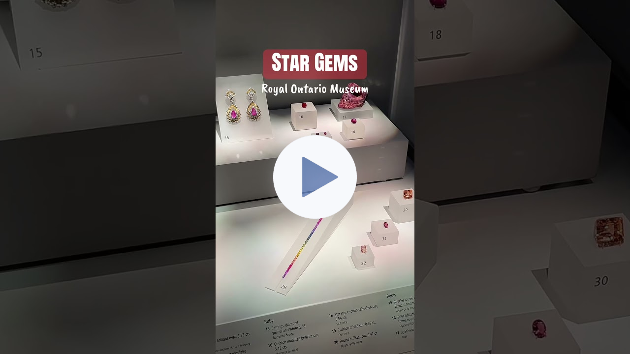 STAR Sapphire, Rose Quartz and more (#royalontariomuseum #crystalconcentrics)