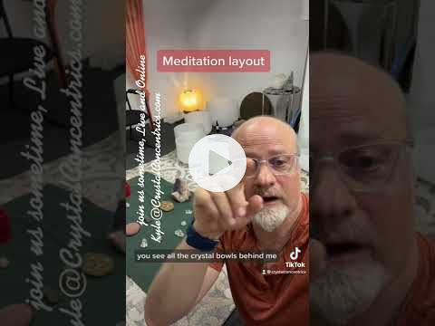 Crystal Layout, in-person, pre-Meditation preview