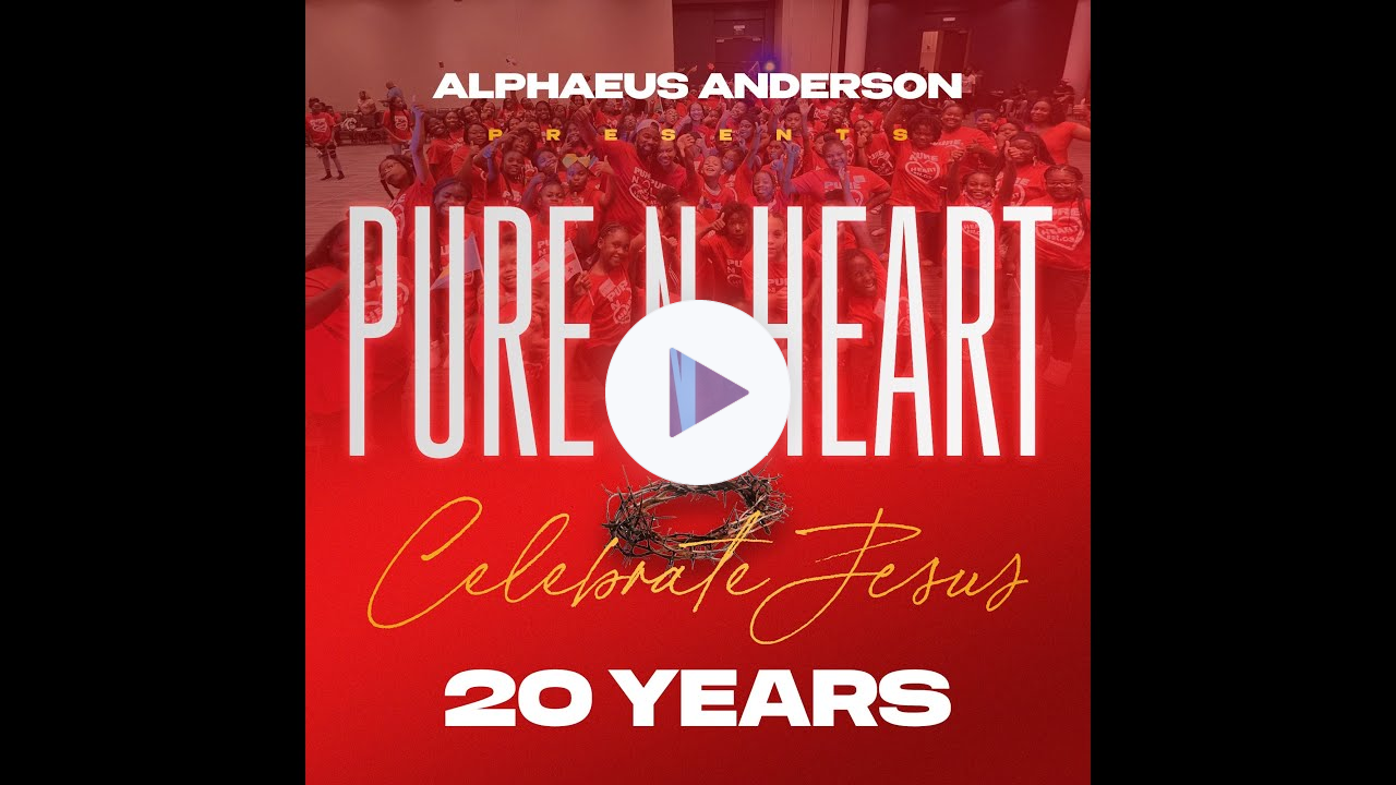 Celebrate Jesus Lyric Video Alphaeus Anderson & Pure N Heart
