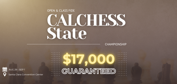 CalChess State Championship Banner