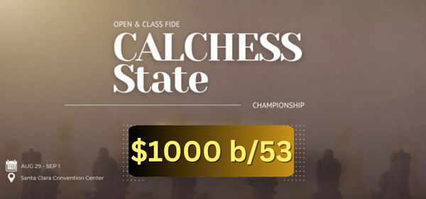 CalChess State Championship Banner
