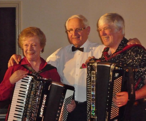 Steve Roxton, Barry Smith and Pearl Fawcett