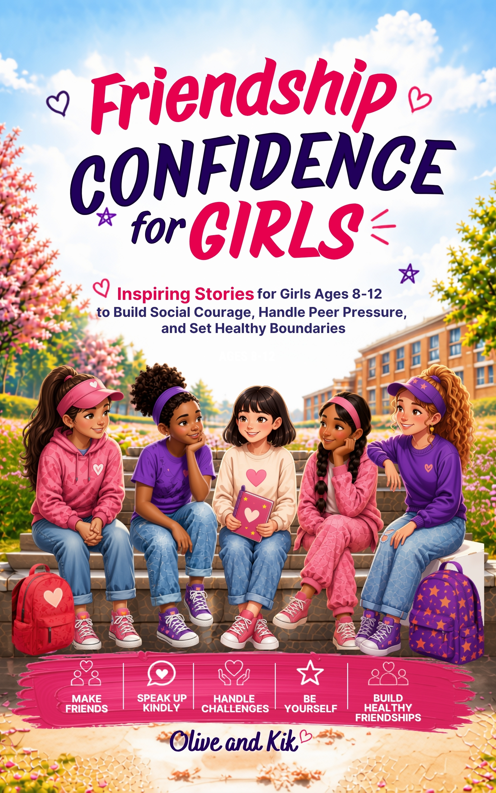 Friendship Confidence for Girls book cover