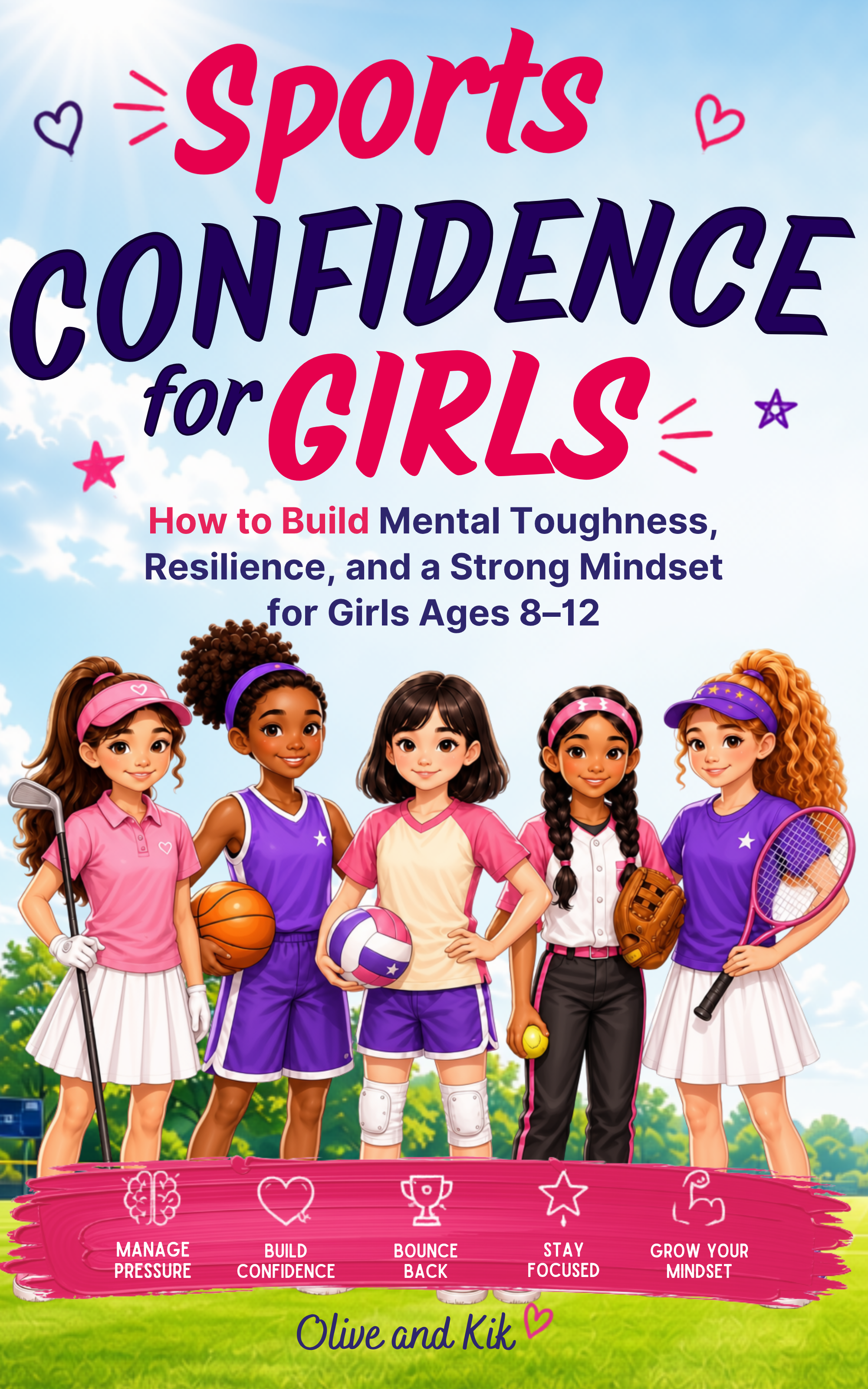 Sports Confidence for Girls book cover