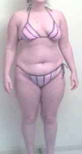 Summer before, at her heaviest before starting AfterBaby