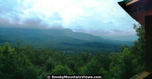 Great Smoky Mountains National Park, plus a spiderweb