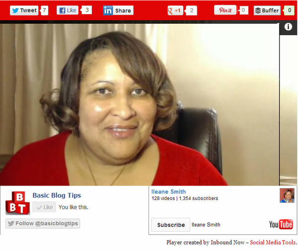 Ms. Ileane Speaks on YouTube