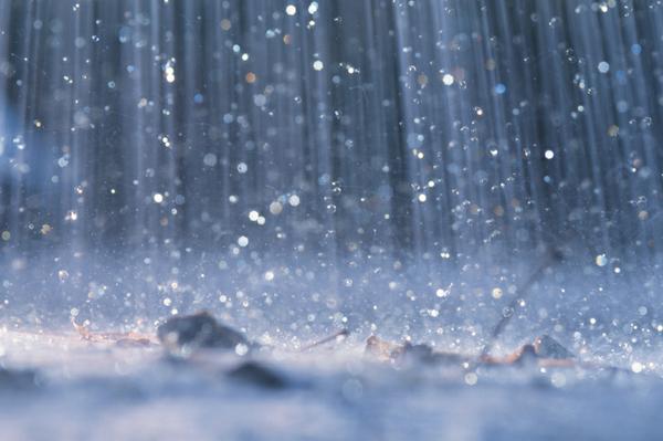 Pouring rain