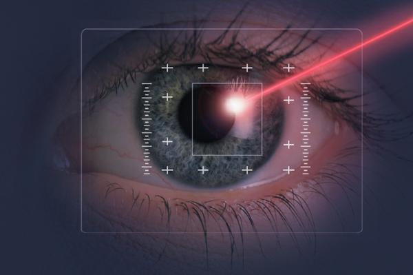 The human eye