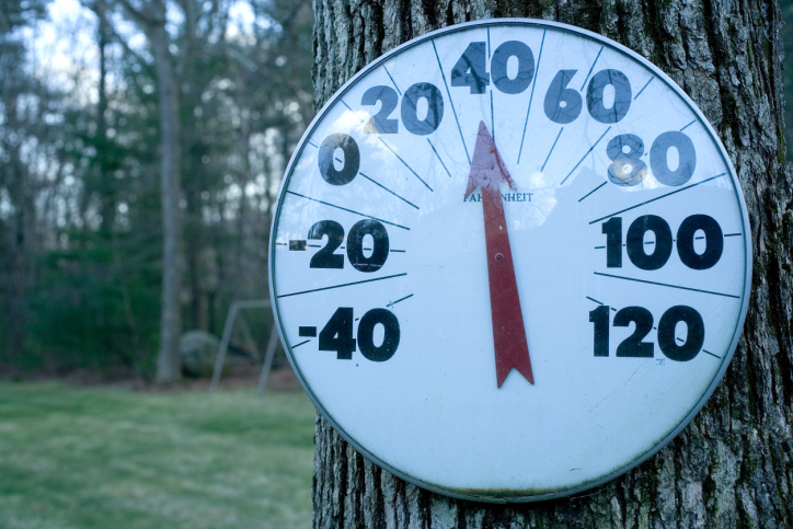 It's been cold...