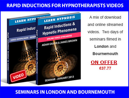 Rapid Induction Seminars available at our store