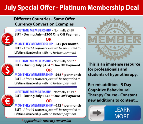 Platinum Membership information page