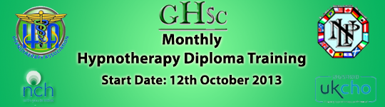 Monthly Hypnotherapy Diploma Training