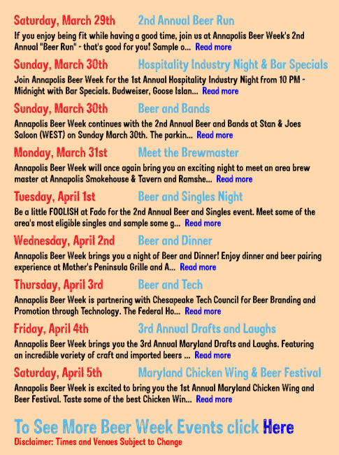 Annapolis Beer Week