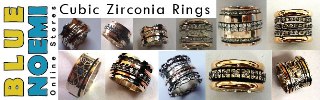 Sparkling Cubic Zirconia Rings