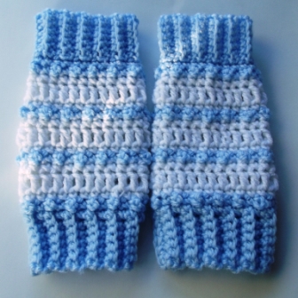 Striped Leg Warmers ~ FREE Crochet Pattern