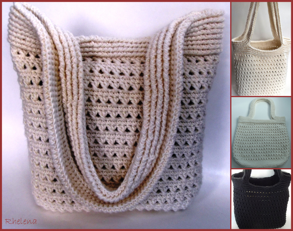 Ribbed Handbag Pattern ~ FREE Crochet Pattern