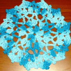 Doily Dishcloth ~ FREE Crochet Pattern