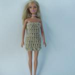 Strapless Barbie Dress