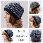 In A Spiral Hat ~ FREE Crochet Pattern