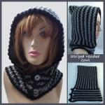 Striped Hooded Cowl