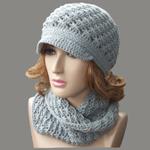 Cross-Over Long DC Hat ~ FREE Crochet Pattern