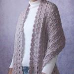 Broomstick Lace Wrap