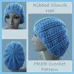 Ribbed Slouch Hat