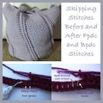 Skipping Stitches Before and After Fpdc and Bpdc Stitches