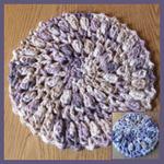 Round Hotpad and Coaster ~ FREE Crochet Pattern