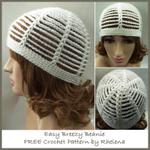 Easy Breezy Beanie ~ FREE Crochet Pattern