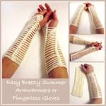 Easy Breezy Armwarmers ~ FREE Crochet Pattern