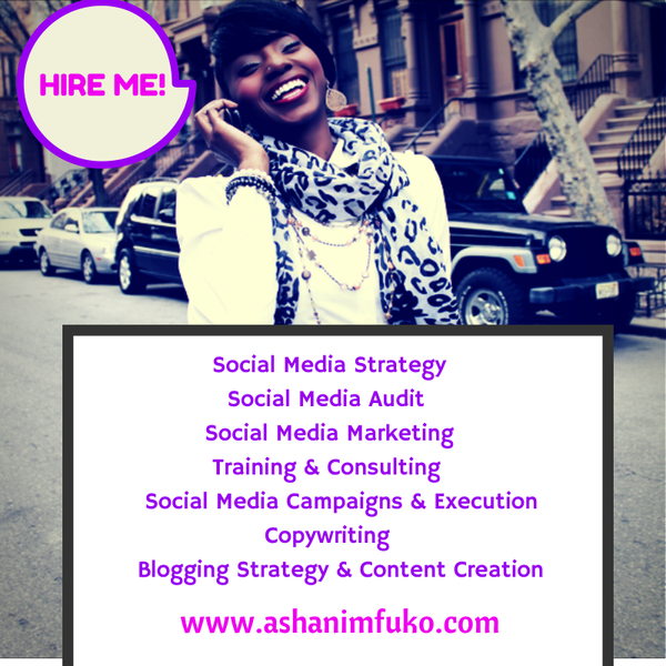 Ashani Mfuko Social Media Strategist