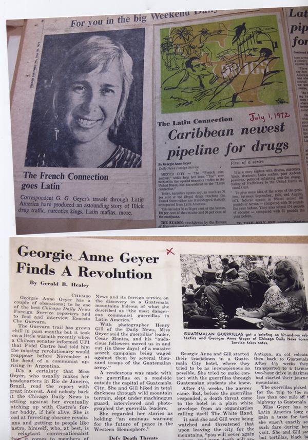 News clip by Georgie Anne Geyer