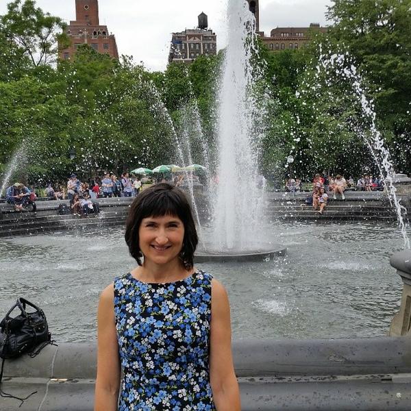 Fountain in Washington Square Park