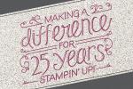 Stampin' Up! 25th anniversary