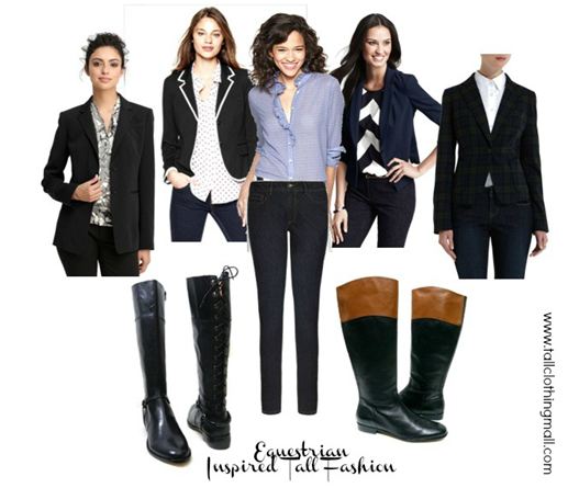 equestrian look for tall women