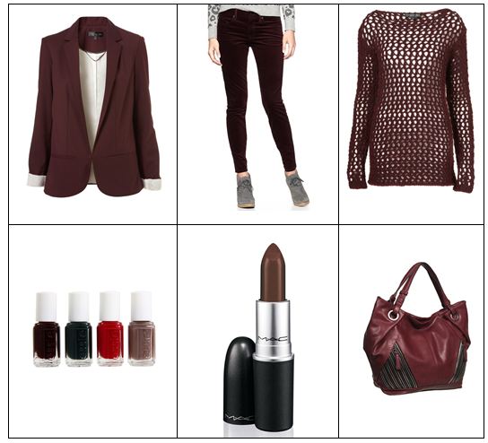 burgundy trends