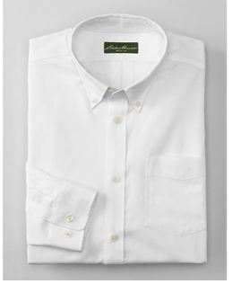 men's tall oxford shirt white