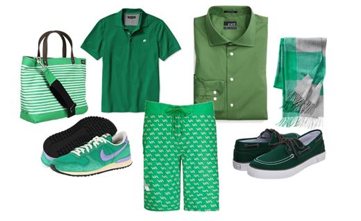 men's big and tall green clothes 