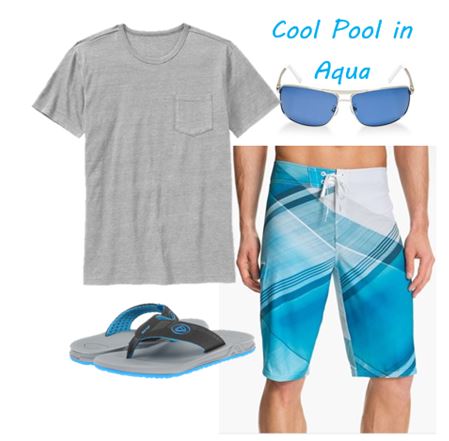 men's tall pool outfit