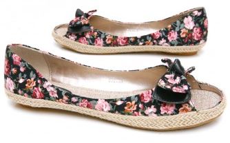 flower espadrilles