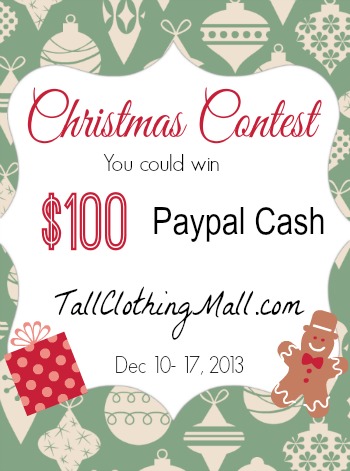 tall clothing mall christmas contest