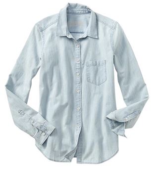 tall chambray shirt