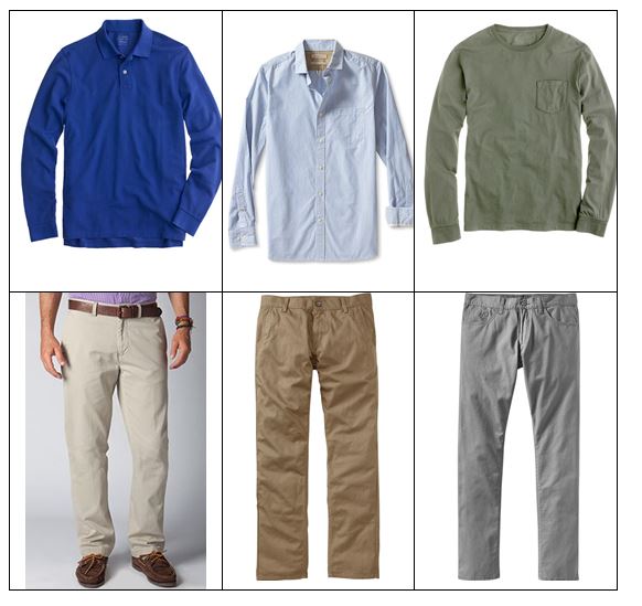 men's tall outfits