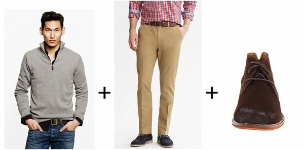 mens tall fall looks