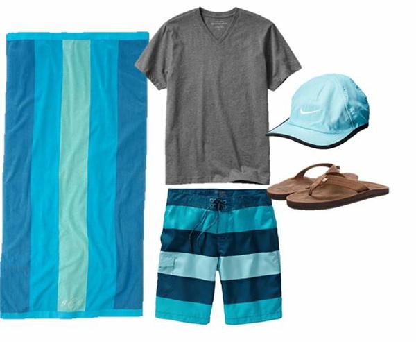 men's tall beach outfit