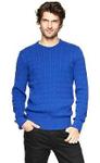 men's tall cable sweater