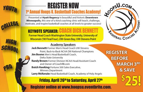 Hoops U. Basketball Coaches Academy